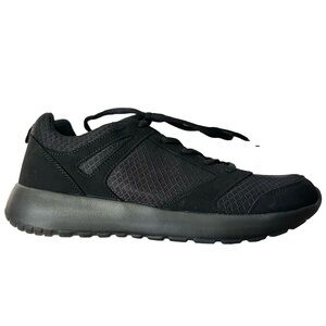 Athletic Works Active Performance Cushion Foam Black Sneakers - Size 9